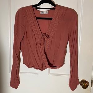 PINK HOLLISTER LONG SLEEVE